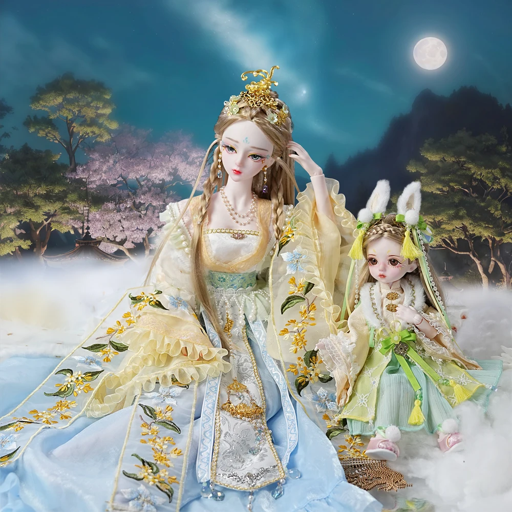 ICY DBS 1/3 BJD 62 см кукла Фестиваль середины осени мифологический персонаж Фея Гуанхан шарнирное тело включая одежду обувь для девочек Dre