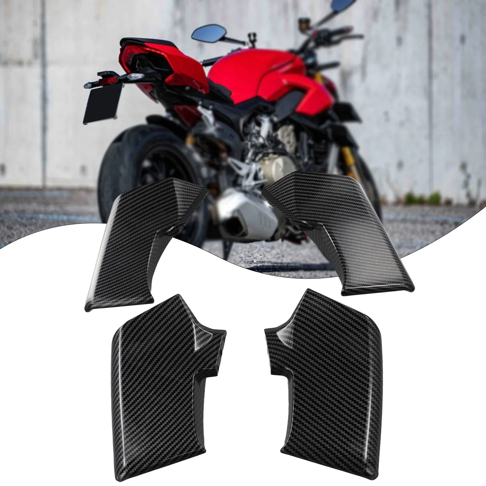 Для DUCATI Streetfighter V4SSP V2S спойлер из углеродного волокна Fxed Winglets Wings 2024, горячая распродажа, новинка и высокое качество (art.: 3920c9eaebdab) - 3920c9eaebdab