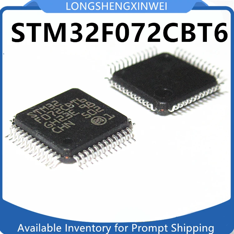 1 шт., микроконтроллер STM32F072CBT6