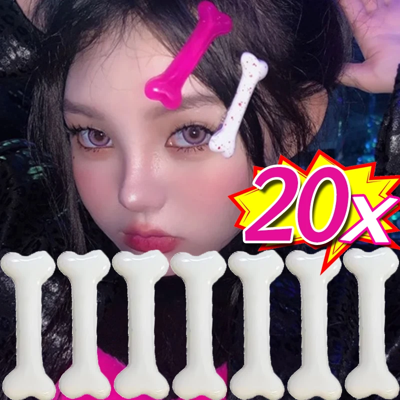 Y2K шпилька из собачьей кости, женские модные головные уборы в стиле панк, заколки для волос с боковой челкой, забавные заколки, милые заколки, инструменты для укладки, аксессуары
