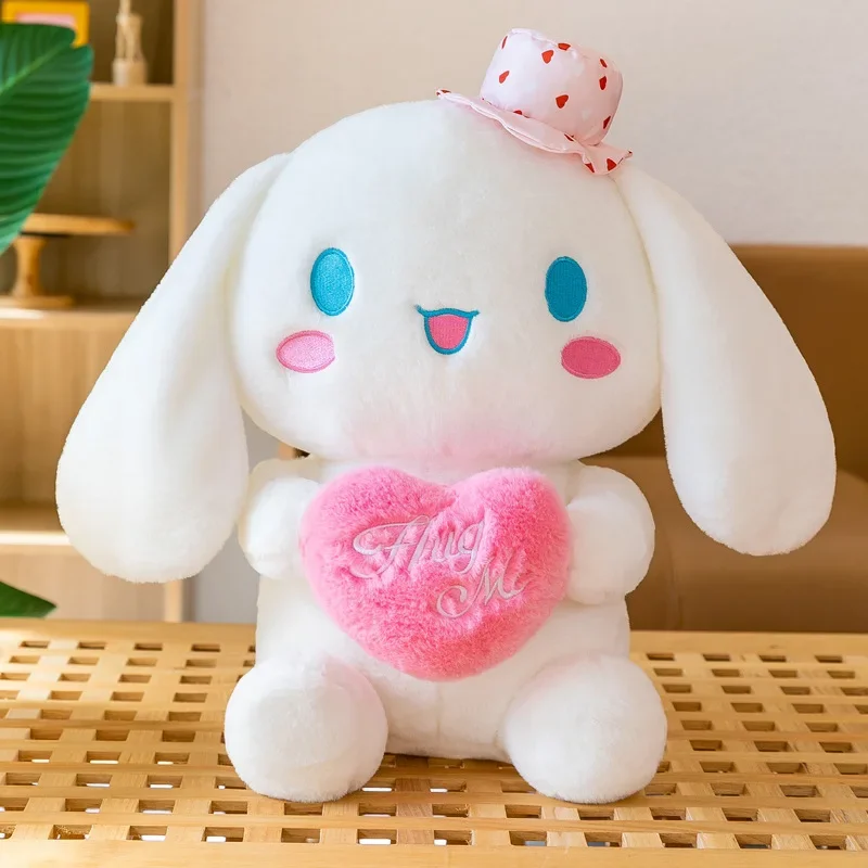Sanrio Мультфильм Аниме фигурки кавайная Милая коричная большая ухая собака большая плюшевая набивная кукла подушка игрушки Детские подарки на день рождения