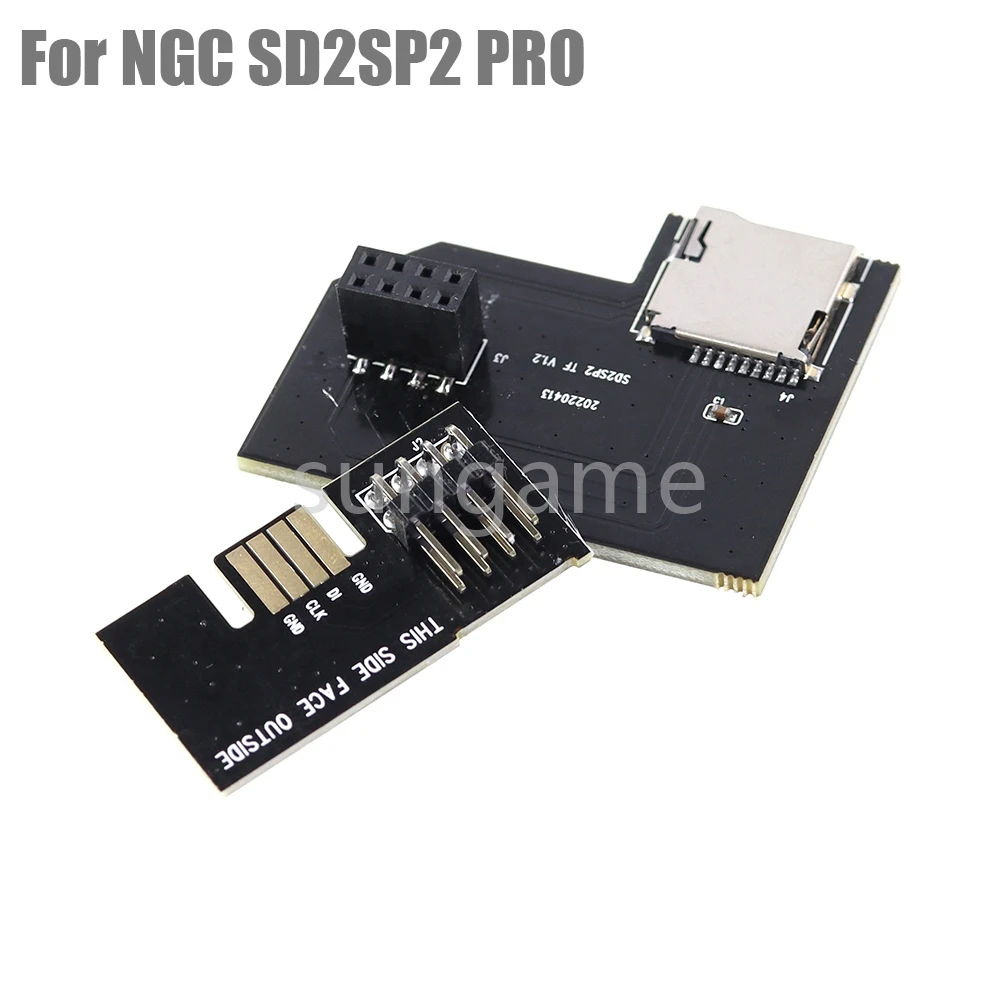 1 компл. Новый SD2SP2 POR Load SDL Micro SD TF считыватель карт памяти Адаптер для последовательного порта Gamecube NGC 2