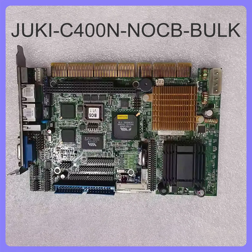 Для IEI JUKI-C400N-NOCB-BULK V1.0 ISA полудлинная ЦП-карта с двойным сетевым портом Промышленная материнская плата
