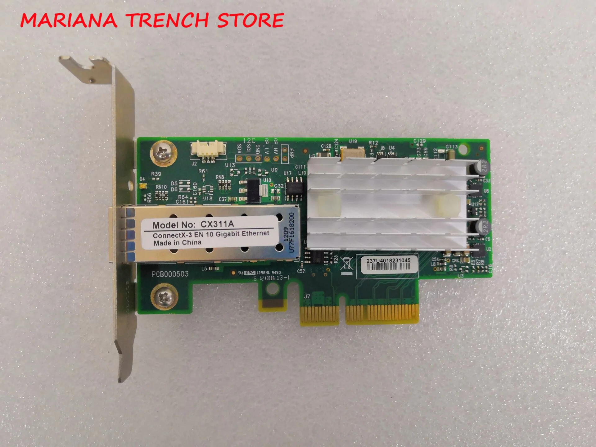 10-гигабитная оптоволоконная сетевая карта для Mellanox MCX311A-XCAT 10G ConnectX-3 CX311A