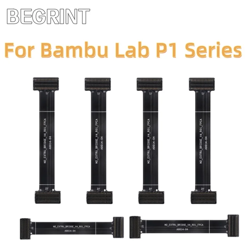 Для Bambu Lab P1 Series TH Board FPC Кабель подключается к плате подключения экструдера Для Bambu lab P1P P1S Аксессуары для 3D-печати