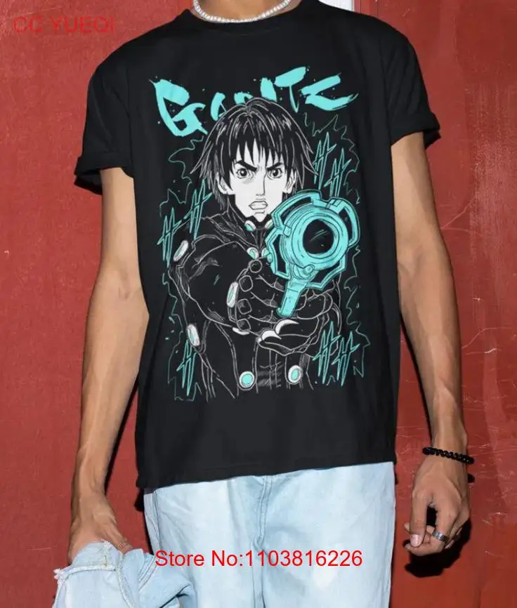 Футболка унисекс из аниме Gantz Kei Kurono, рубашка манга Otaku