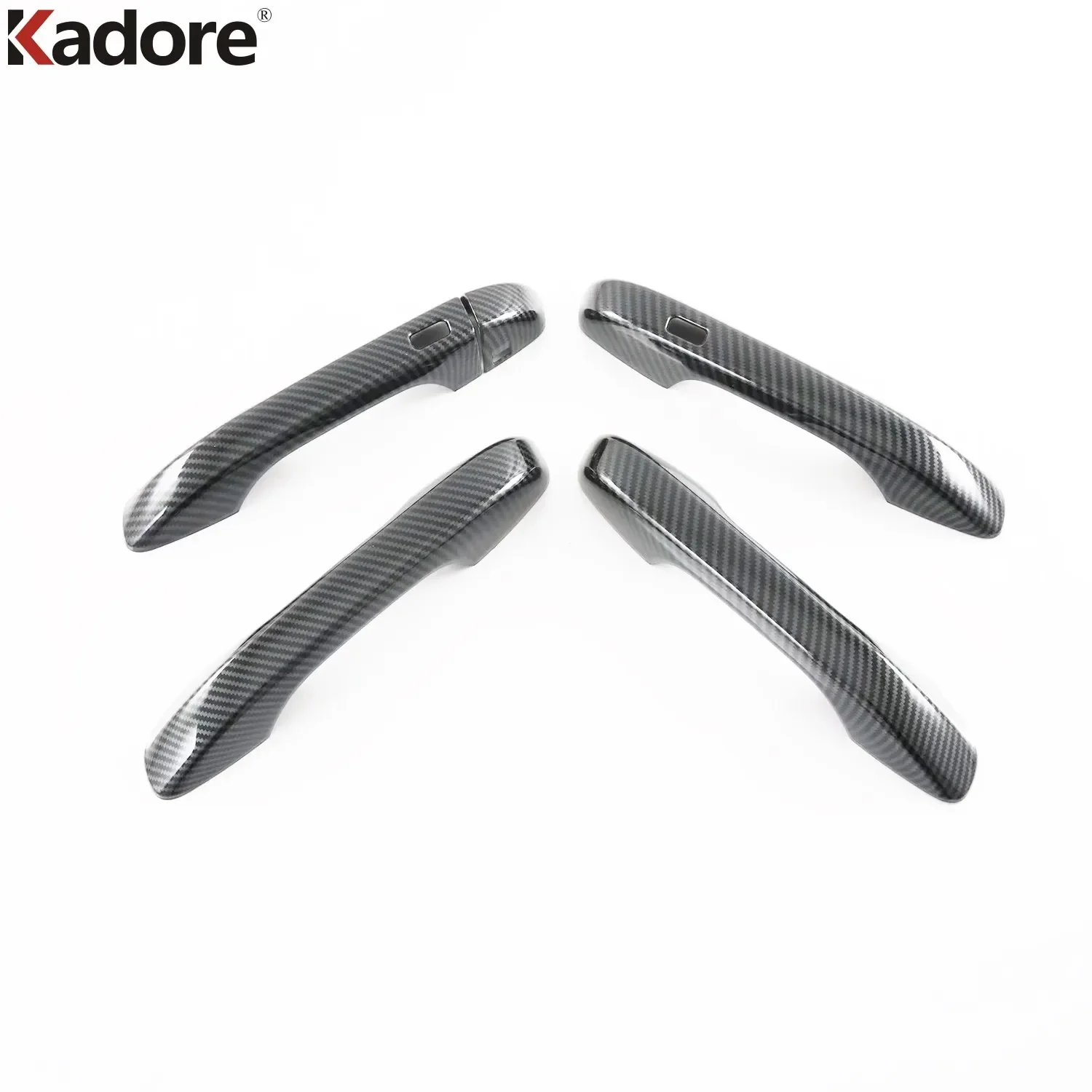 Фото Для Kia Niro SG2 2022 2023 2024 2025 ABS углеродное волокно, боковая дверная ручка, накладка, Стайлинг, автомобильная наклейка, внешние аксессуары №2