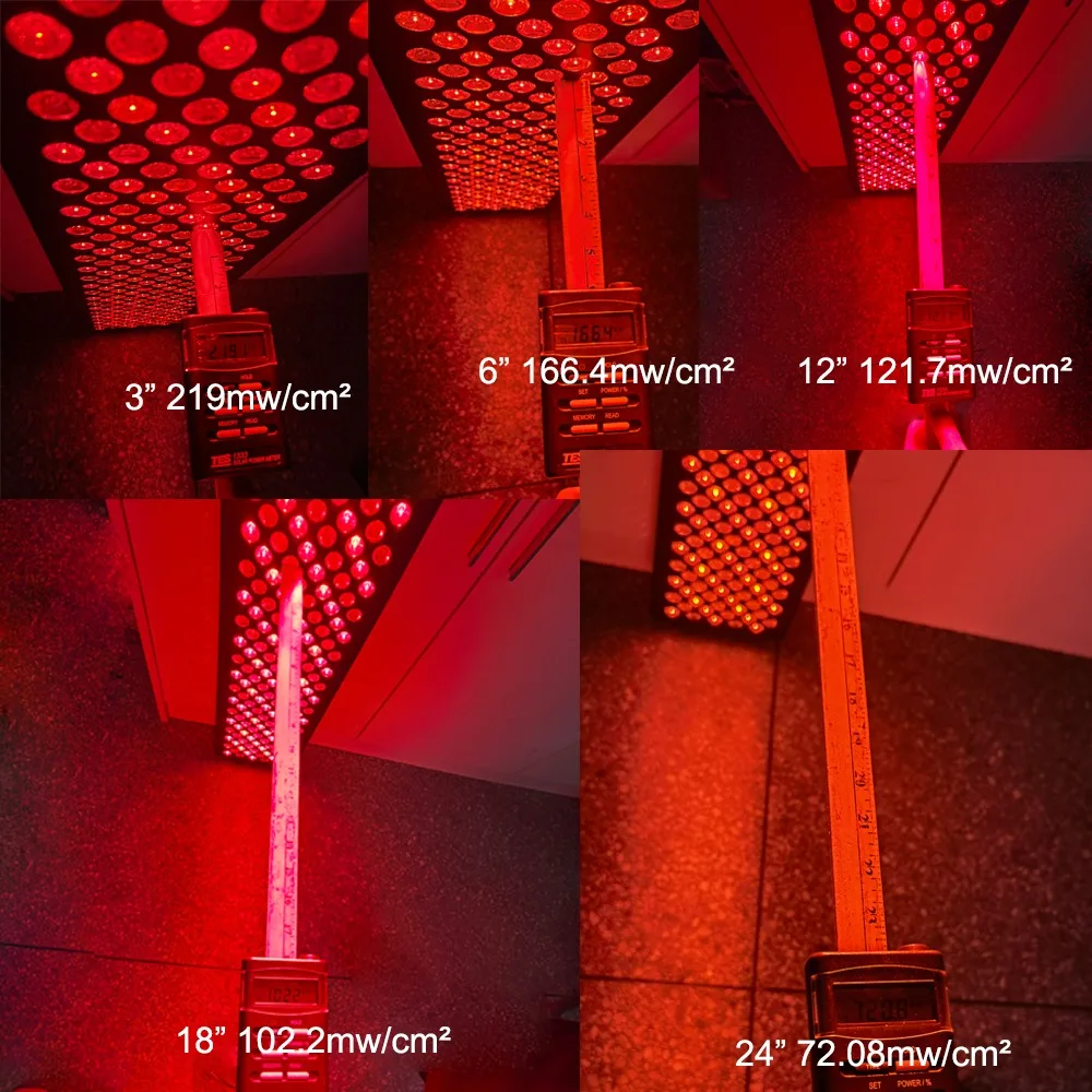 Фото 1200 шт. новый товар MAXPRO 3600 Вт Инфракрасный светильник терапия 660нм 850нм полный корпус красный светильник терапия №2