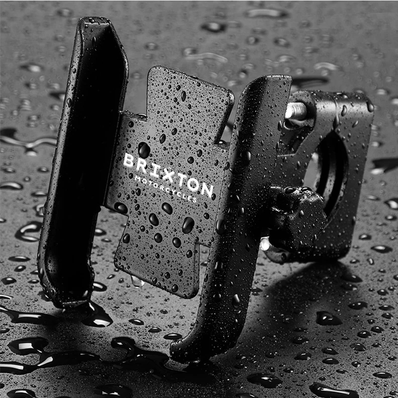 Фото Для BRIXTON Cromwell 125 1200 BX BX150 Felsberg 250, универсальный регулируемый держатель для телефона из сплава для мотоцикла, кронштейн, подставка GPS №2