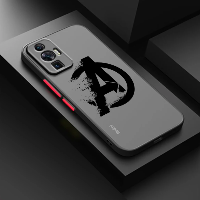 Фото Marvel Мстители крутой для POCO X5 X4 X3 C65 C51 C55 C50 C40 M6 M5S M5 M4 M3 F5 F4 GT Pro NFC полупрозрачный телефон №3