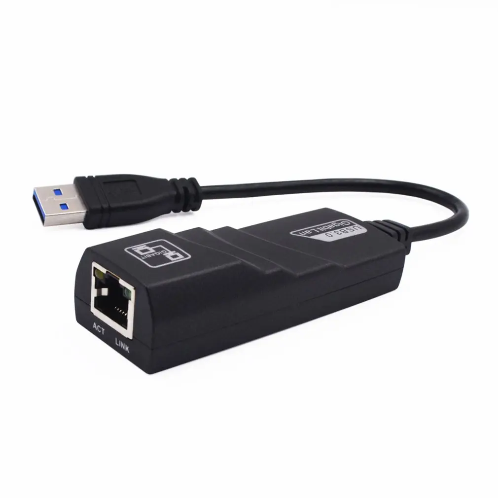 USB Ethernet адаптер Сетевая карта USB 3,0 к RJ45 Lan гигабитный Интернет для компьютера Macbook ноутбука Usb Ethernet