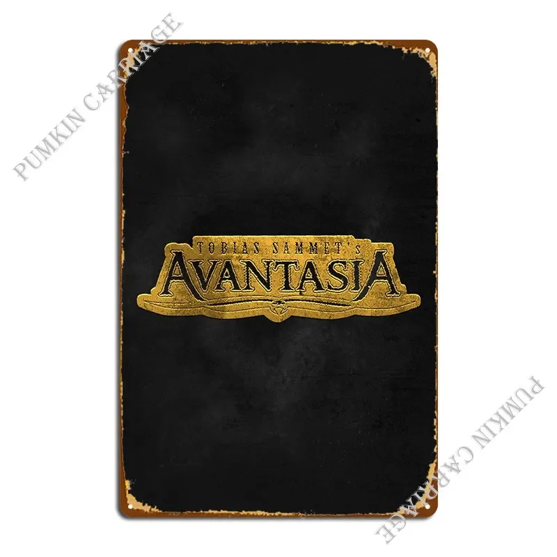 Avantasia Supergroup металлическая металлическая табличка плакат гараж забавный кинотеатр жестяная вывеска плакат