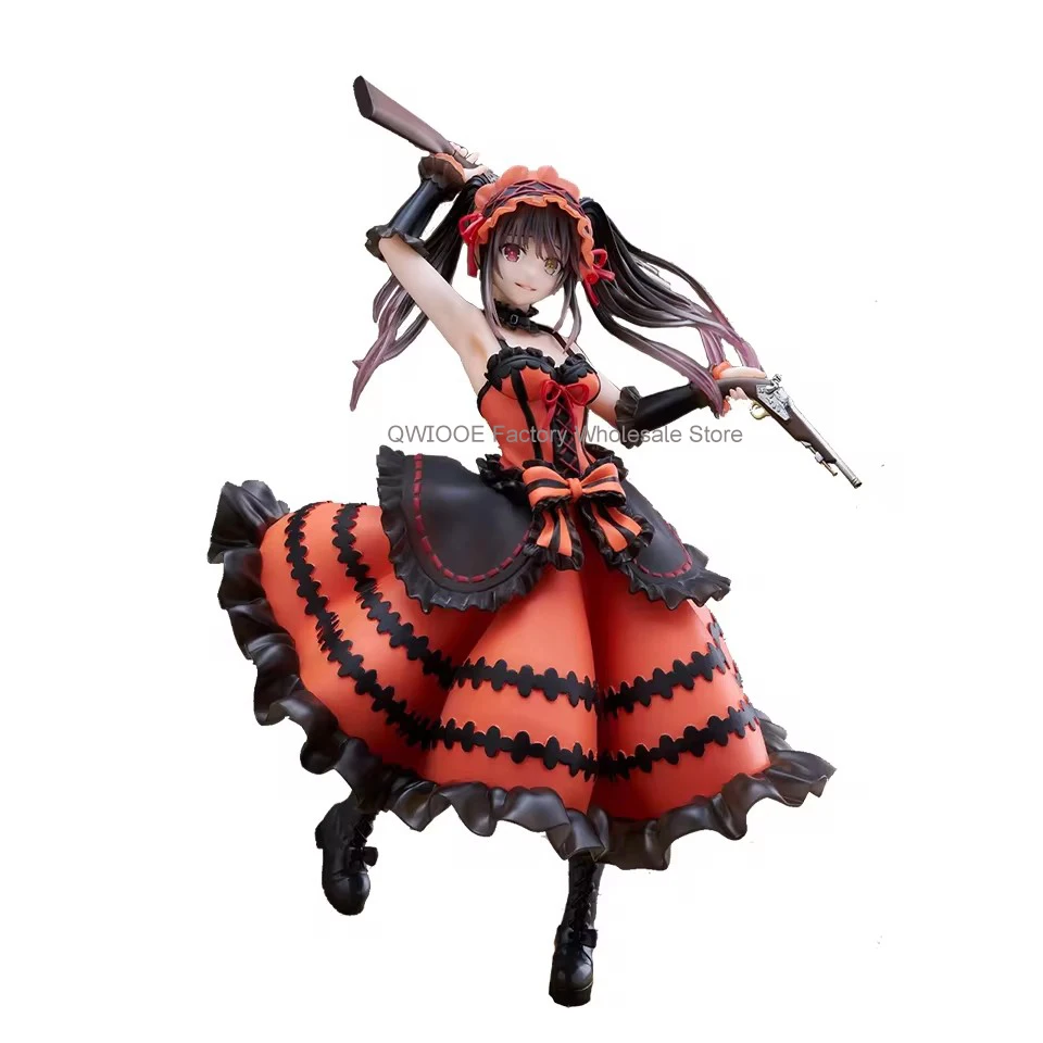 Оригинальная подлинная TAITO DATE A LIVE 21 см Tokisaki Kurumi ПВХ фигурка Коллекция Модель игрушки Детская орнамент Кукла Qwiooe