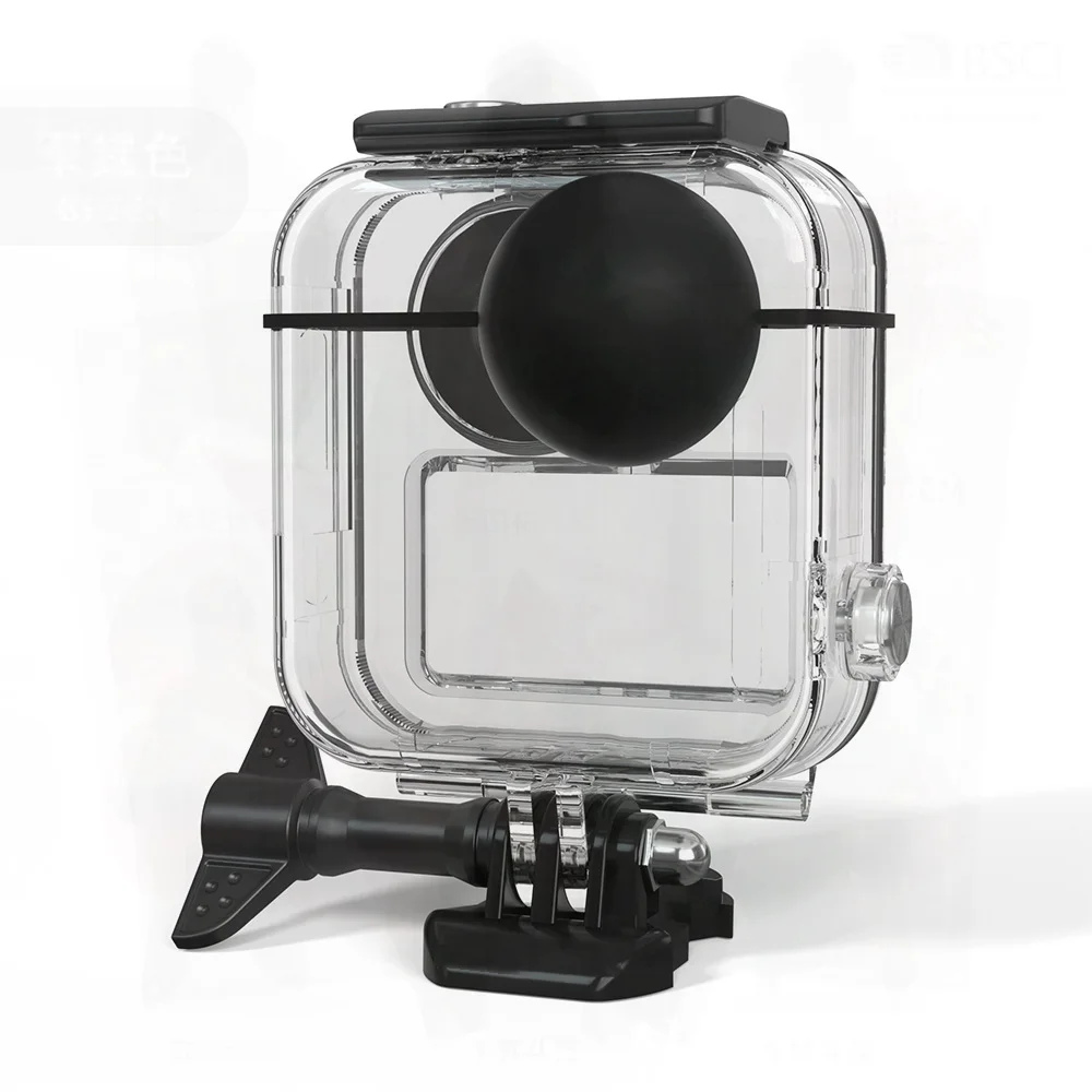 Панорамная спортивная камера GoPro MAX, водонепроницаемая рамка, прозрачный ПК, подводный защитный чехол для дайвинга с сенсорным типом B (art.: 3920d23f1b3d3) - 3920d23f1b3d3