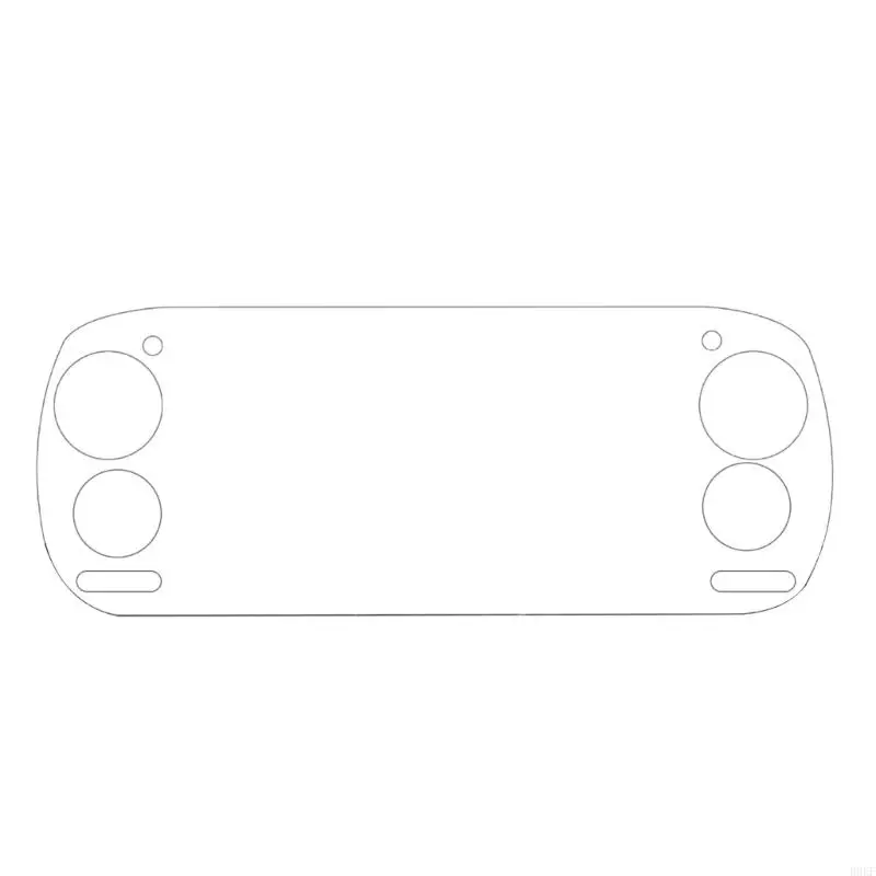 B0KF Защитная пленка для экрана игровой консоли для Retroid Pocket 5 геймпада, пленка из закаленного стекла, устойчивая к пленка