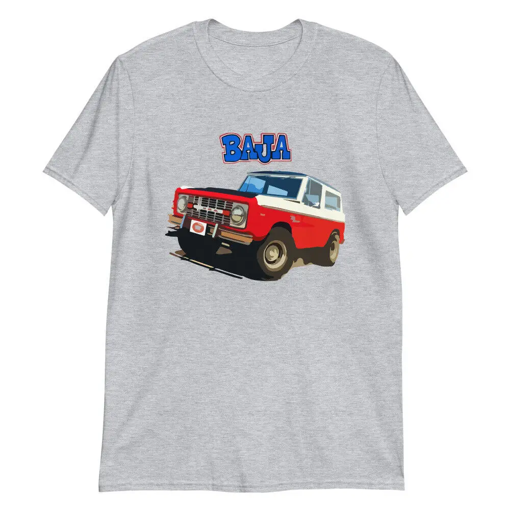 Футболка с изображением старого ретро Baja Bronco Truck SUV