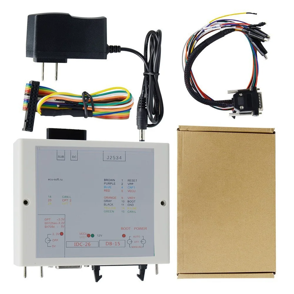 Блок питания J-TAG для KTMFLASH через J2534, работает для программатора PCMFLASH ECU-Soft OBD ECU (art.: 3920ce4937fec) - 3920ce4937fec