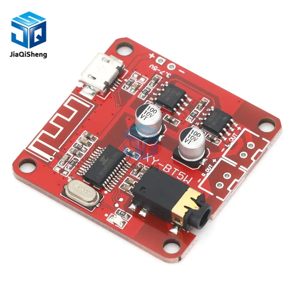 XY-BT5W DC 3,7 ~ 5 В Bluetooth 5,0 аудиоприемник 5 Вт + 5 Вт стерео плата усилителя мощности