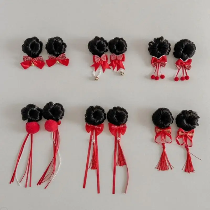 Фото F19F китайская шпилька Hanfu Hairpin Lovely Girls Hair Headrress Bab №2
