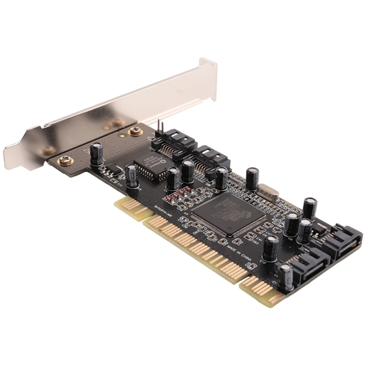 Карта массива 3114. Карта расширения SATA. 4-портовая карта расширения PCI в SATA.