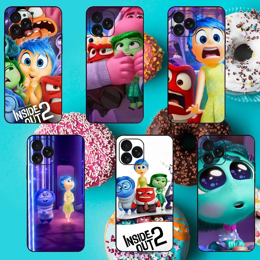 Чехол для телефона MINISO Disney I-Inside Out 2 для iPhone 8 11 12 13 14 15 Mini X XR XS PRO MAX Plus