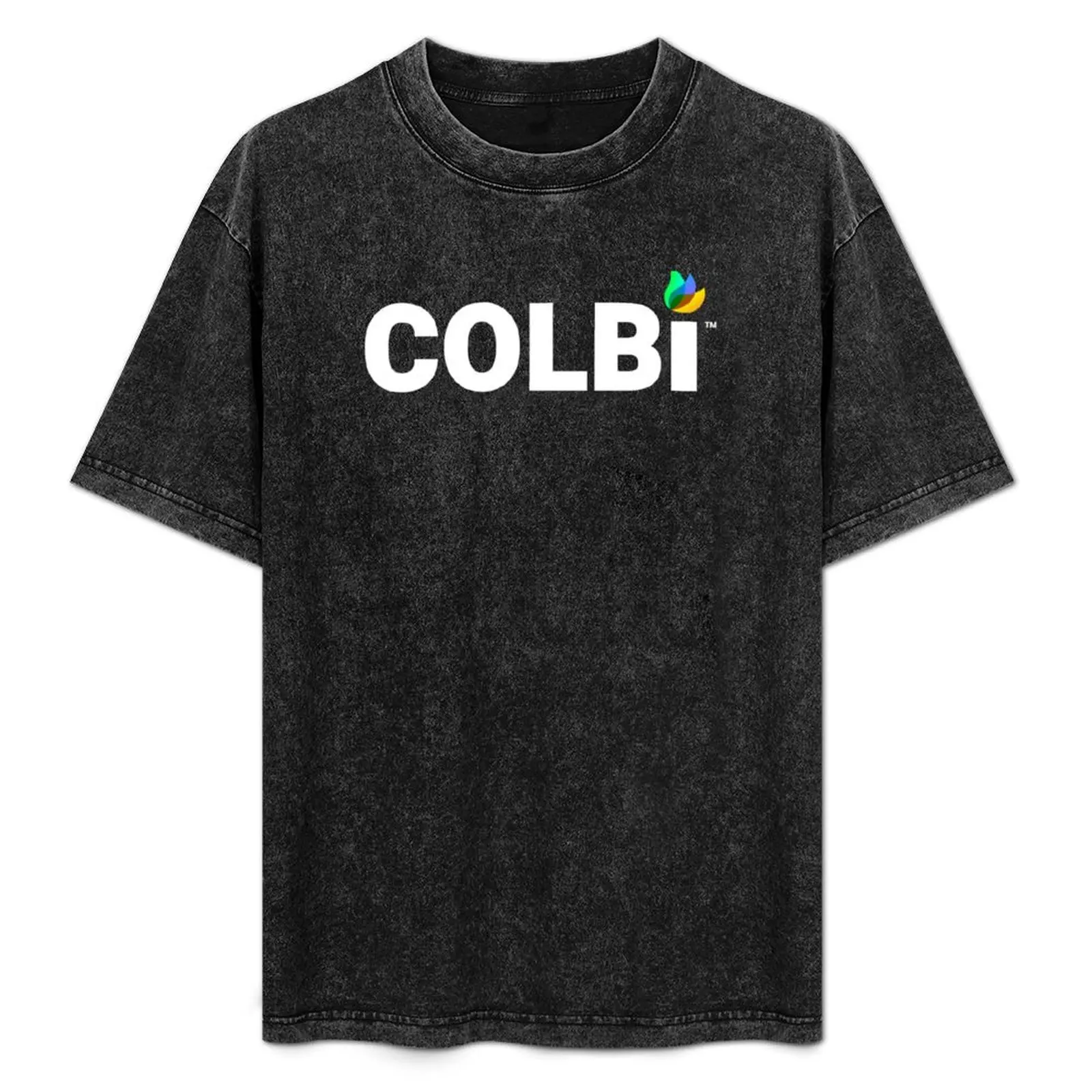 Футболка с белым логотипом COLBI, необходимая футболка для спортивных фанатов, мужские футболки