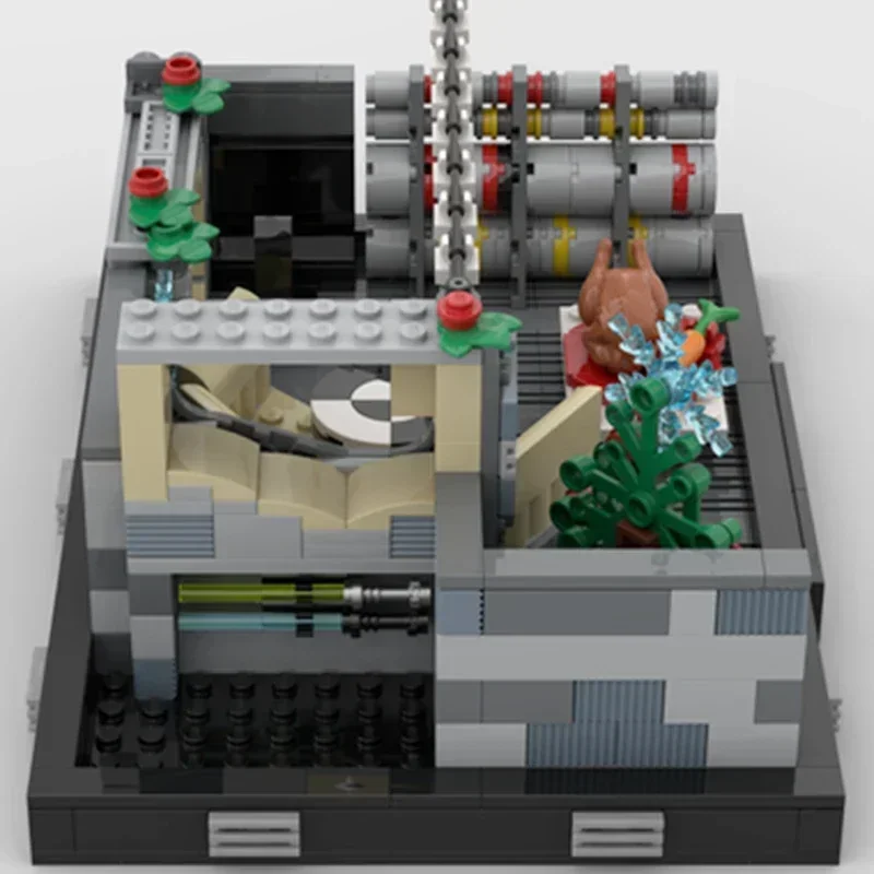 Звездная модель фильма Moc, строительные кирпичи, UCS Falcon, технология отпуска, модульные блоки, подарки, рождественские игрушки, наборы «сделай сам», сборка