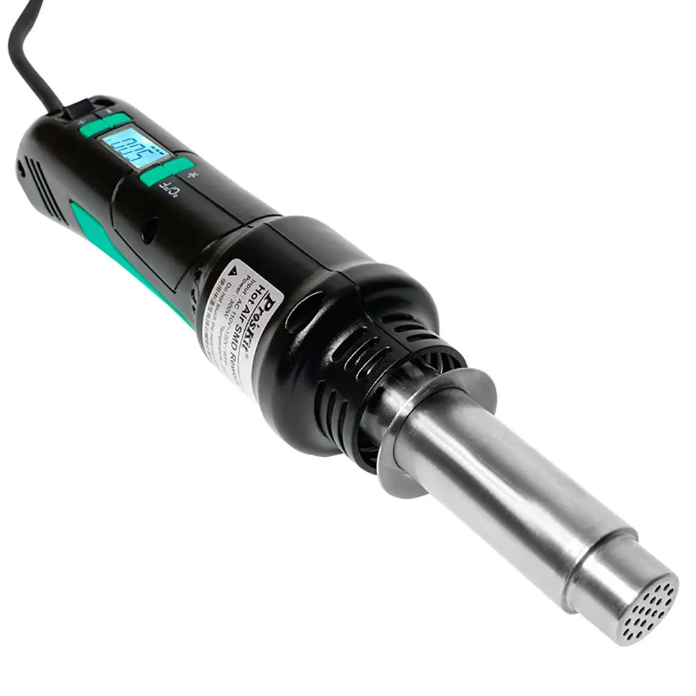 Фото Pro'sKit SS-602H Сварочный тепловой пистолет с контролем температуры, сварочная платформа для ремонта мобильных устройств, сварочная платформа с цифровым дисплеем №3