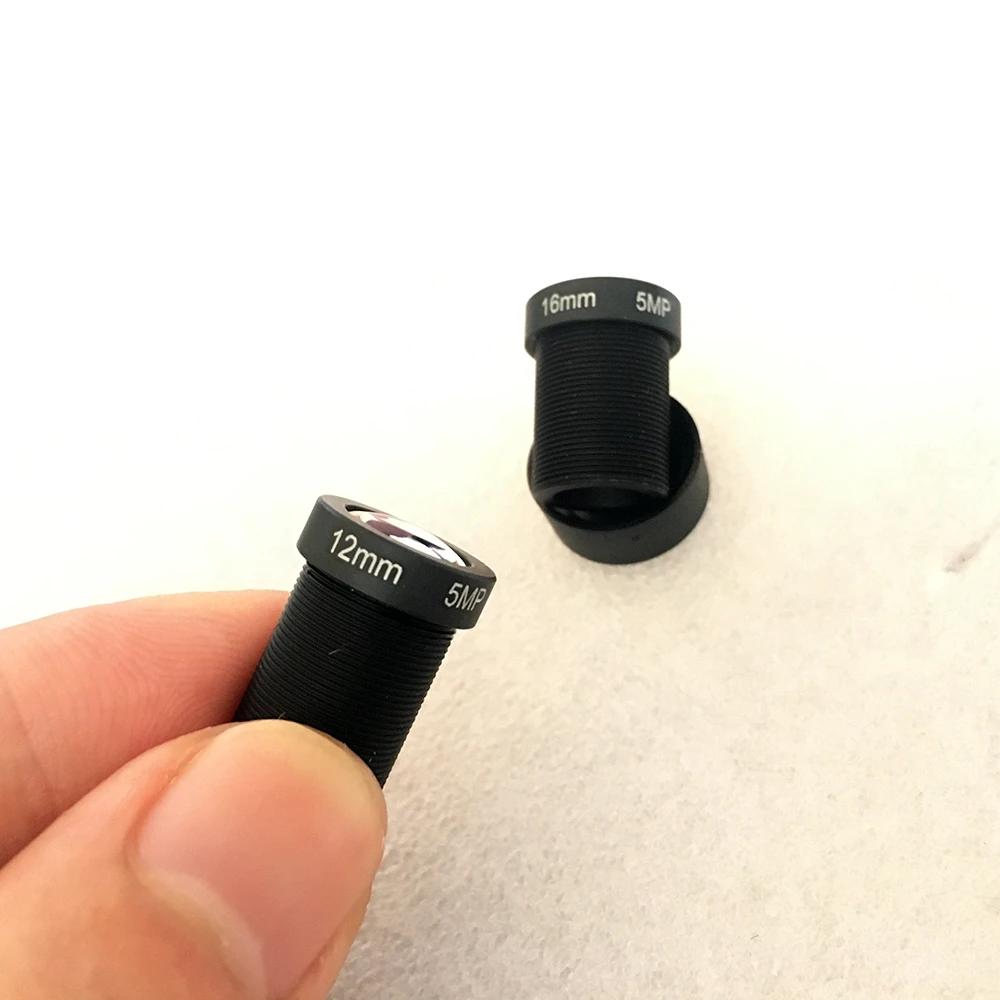 Фото Объектив камеры видеонаблюдения 5 мегапикселей M12 X P0.5 Mount 1/1/2 
