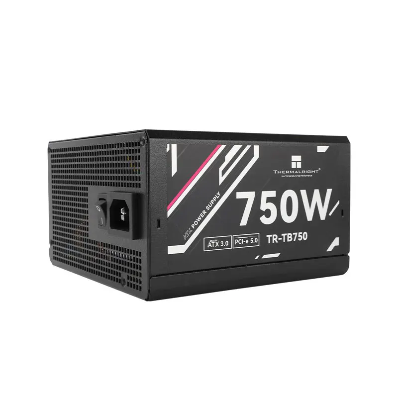 Фото Горячая распродажа 2025 Thermalright TR-TB750 Best 80 Plus Gold Platinum Полностью модульный блок питания ATX 750 Вт для ПК Игровой компьютер Блок питания №3