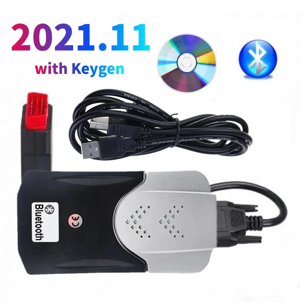 2024 Новый VCI Vd Ds150e Cdp 2021.11 с Keygen VdIJk Autocoms Pro Bluetooth TNESF DELPHIS ORPDC Автомобиль Грузовик Obd2 Диагностические инструменты