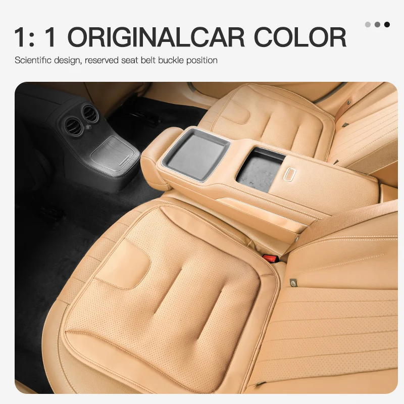 Фото Универсальная кожаная подушка сиденья NAPPA для Volvo XC60 XC40 XC90 V50 V40 V60 AWD V90 T6, автомобильные аксессуары для стайлинга №3