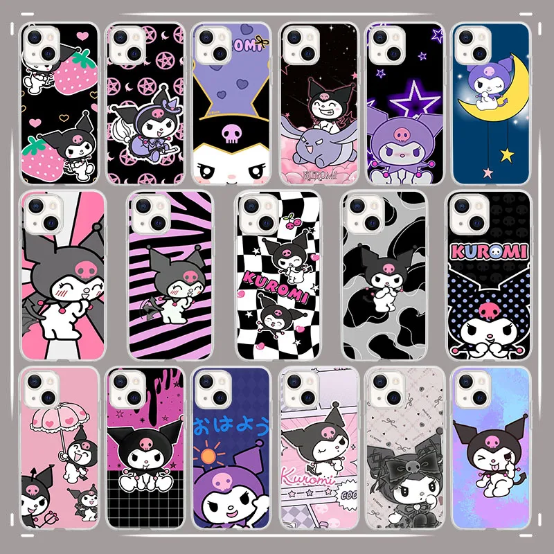 Прозрачный чехол Kuromi AU-37 для Moto One ACE G40 Z2 E13 E22 E40 G10 G8 G50 G60 Fusion Pro Plus Play Power