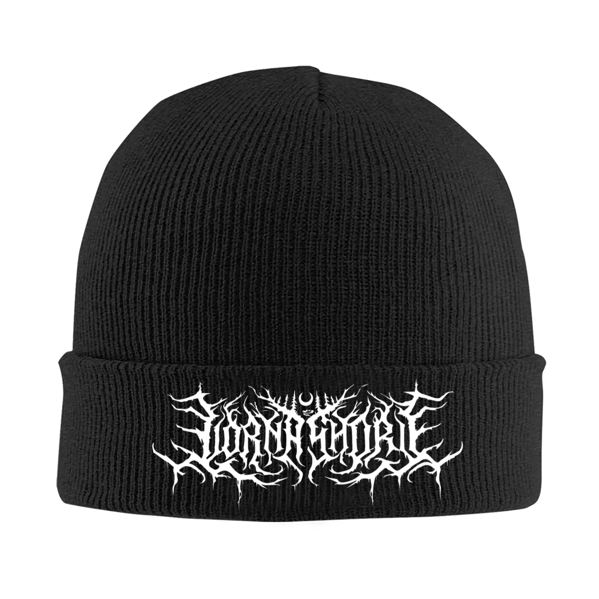 Шапка-бини Lornas Deathcore Band Shores Skullies на заказ для мужчин и женщин, модная зимняя теплая вязаная шапка унисекс, шляпа для взрослых