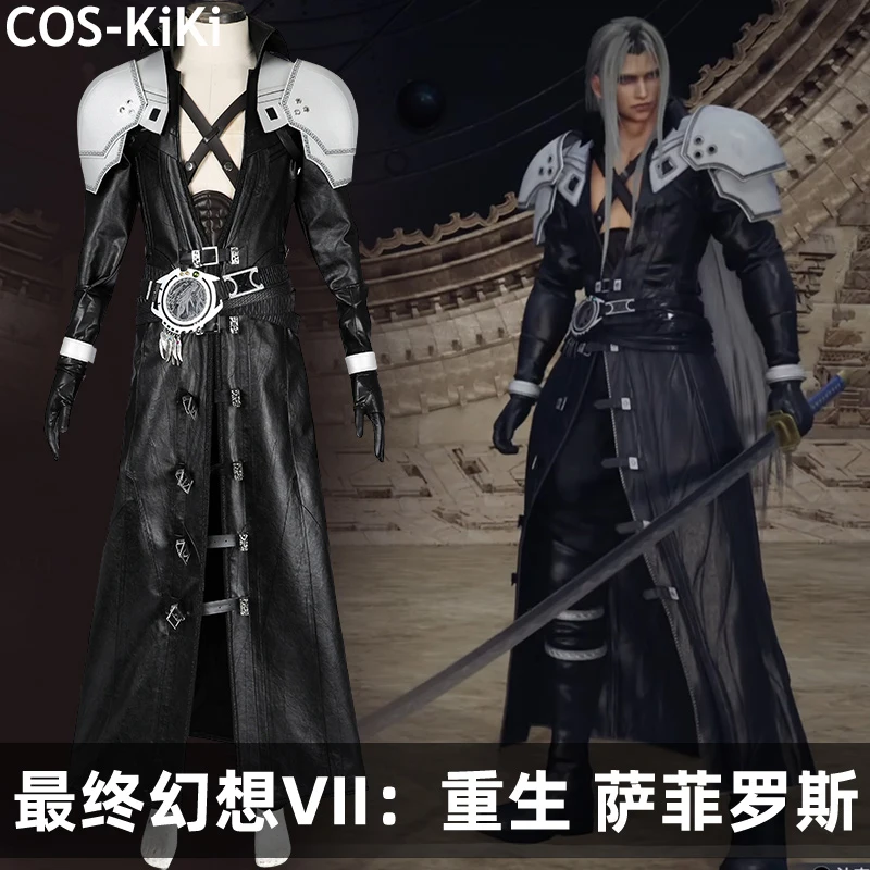 COS-KiKi Final Fantasy VII Rebirth Sephiroth игровой костюм красивая униформа косплей костюм Хэллоуин вечерние наряд для ролевых игр XS-3XL