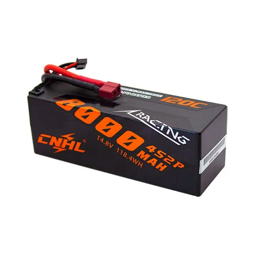 CNHL Racing Series 8000MAH 14,8 V 4S 120C Lipo Battery Hard чехол автомобиль с разъемом Deans