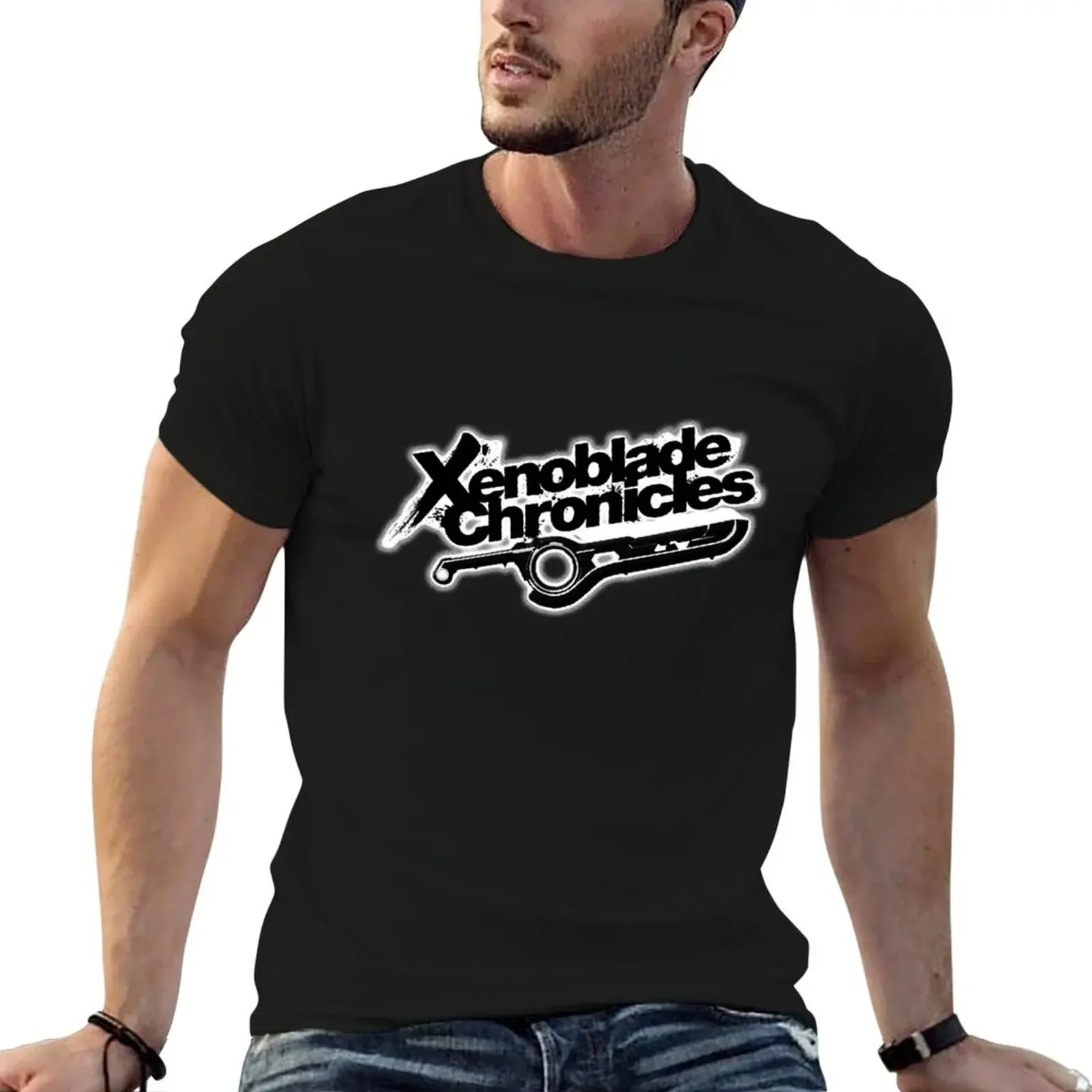 Футболка Xenoblade Chronicles, одежда в стиле аниме, быстросохнущая футболка с короткими рукавами, дизайнерская футболка для мужчин
