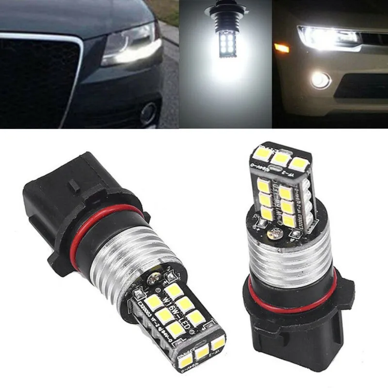 2835 противотумансветодиодный фары для автомобиля, P13W, LED, 15 светодиодный, 2 шт.