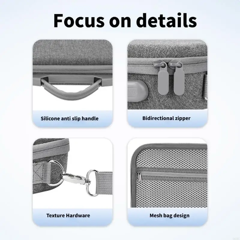 Фото Q6RC Travel Returing Case для Action 5 Professional Camera Portable Bag Sacdizer с компартментом для проверки №2