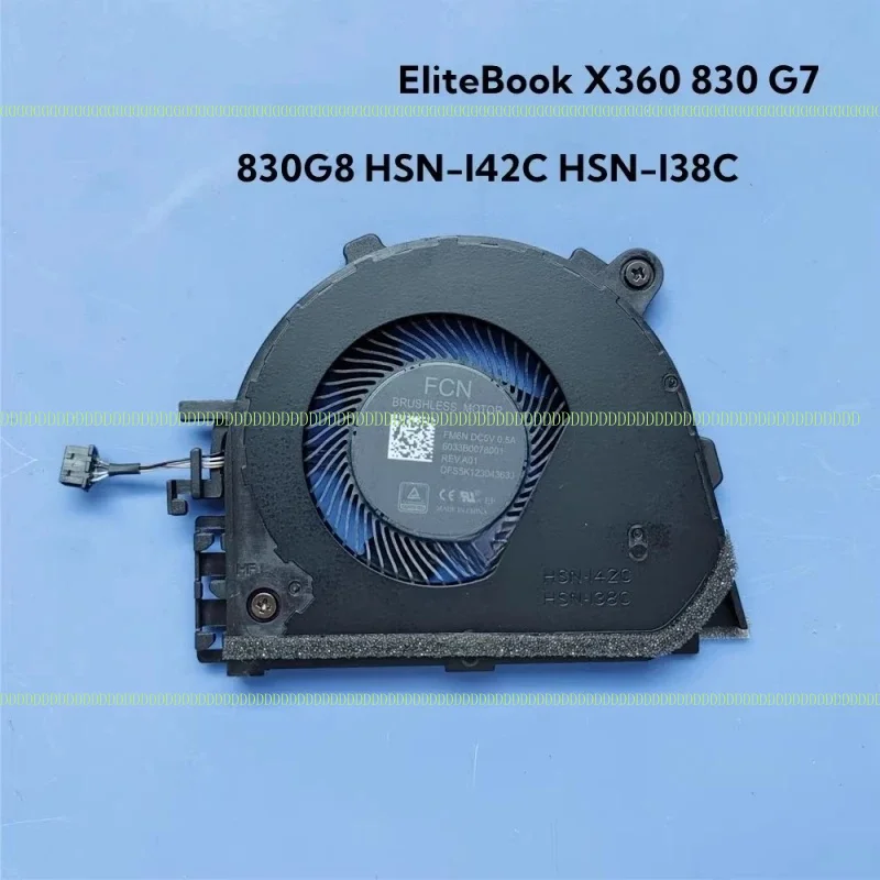 FZ новый для HP EliteBook X360 830 G7 830G8 HSN-I42C I38C вентилятор для ноутбука