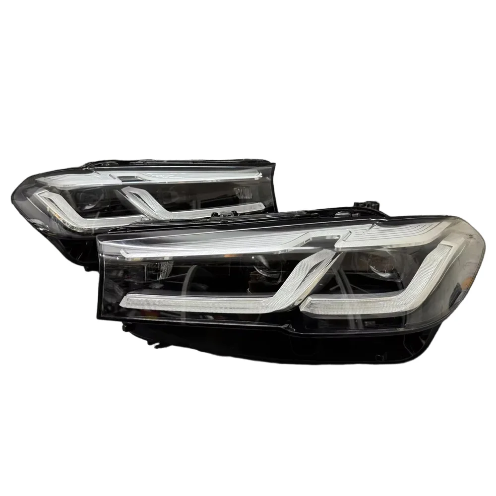 Для BMW 5 серии G30 G38 2020-2021 полностью светодиодные фары европейская версия фары в сборе
