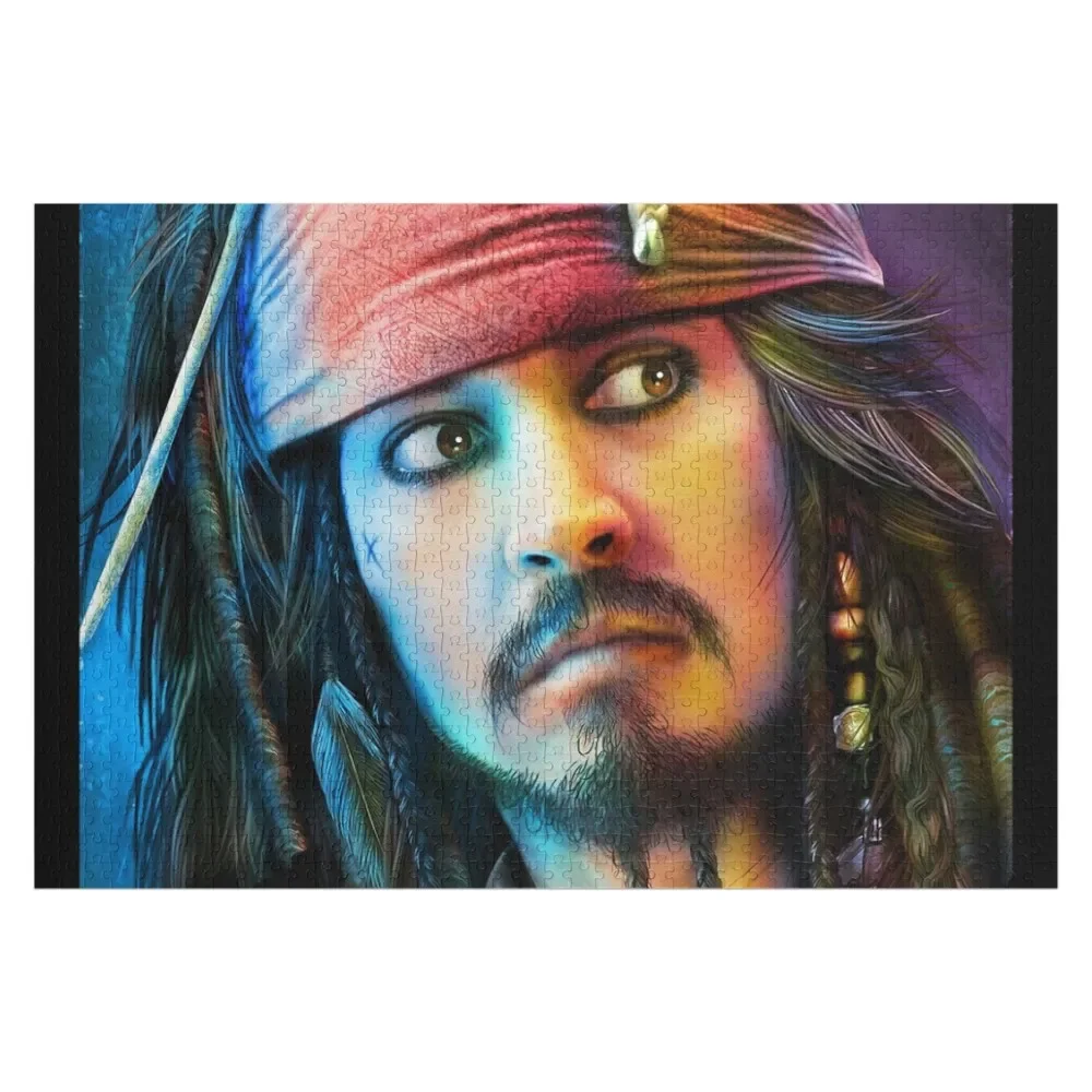 Пазл Jack Sparow на заказ, подарок, персонализированная детская игрушка, деревянная фотография, персонализированный заказ с фотопазлом