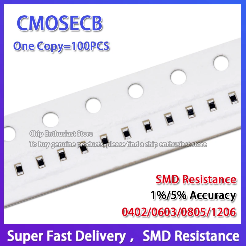 100PCS Resistance 0402 549K 1% 1/16W 0402WGF5493TCE Chip Resistor Accuracy1% 1.0X0.5MM SMD 1005