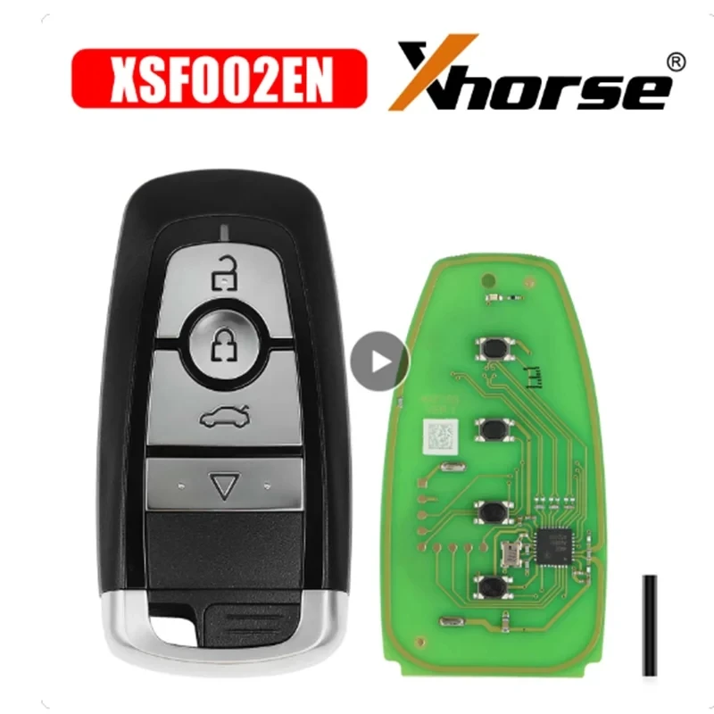 Умный ключ Xhorse XSFO02EN XM38 для Ford Style 4 кнопки VVDI универсальный пульт дистанционного управления 8A 4D 46 47 48 49 4A MQB48 MQB49