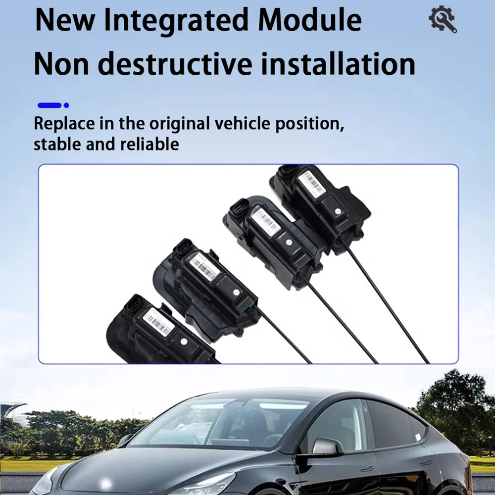 Фото Для Nissan Sunny Almera Latio Versa V Drive Renault Scala N17 N18 Автомобильный мягкий закрывающийся дверной доводчик с электроприводом, комфортное закрытие двери №5