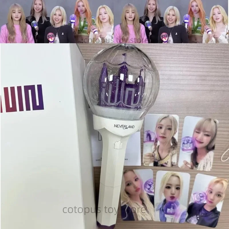 Kpop Gidle Lightstick Ver.1 Ver.2 (G)I-DLE Световая палочка Замок Лампа Концерт Хип-хоп Вечеринка Вспышка Флуоресцентные игрушки Коллекция фанатов