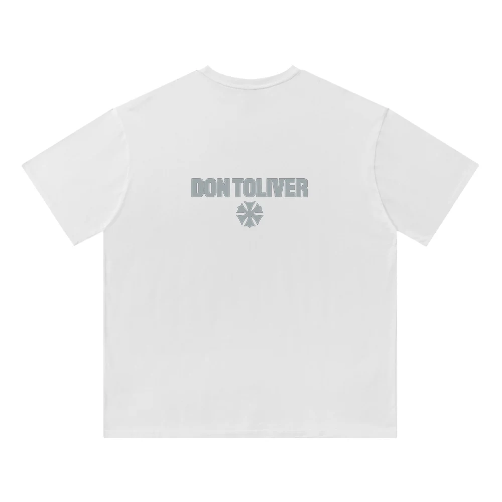 Хлопковая футболка Don Toliver HARDSTONE с круглым вырезом и короткими рукавами, повседневная футболка с рисунком, футболка с круглым вырезом, уличная одежда