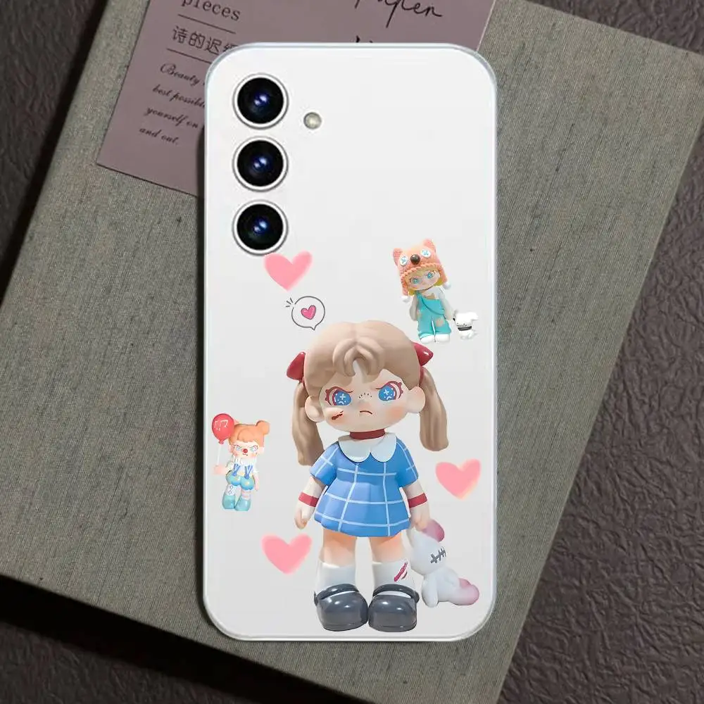 Фото Cute D-Dora Phone Case For Samsung Galaxy A52 A12 A51 S21 Edge S22ULTRA S23 S20LITE Plus Ultra Transparent Cover №2