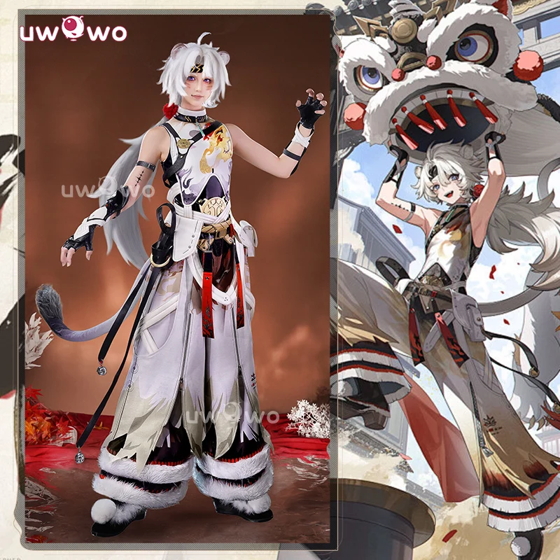 UWOWO Collab Серия: игра волны Wuthering Lingyang Ling Yang Косплей Костюм
