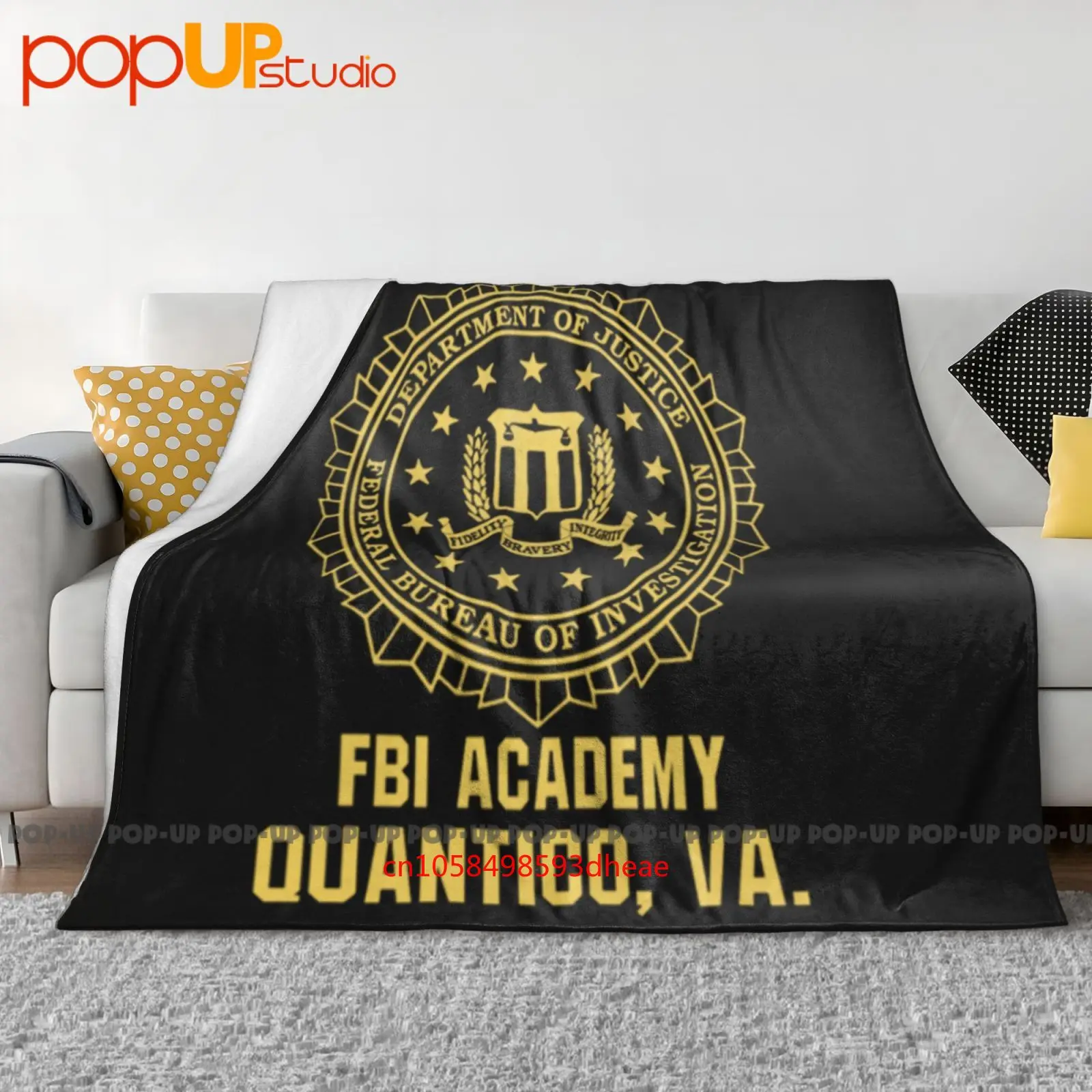 Fbi F.B.I Academy Quantico Va Virginia Ультра-мягкое одеяло, одеяло, зимнее покрывало для дивана, покрывала на кровать